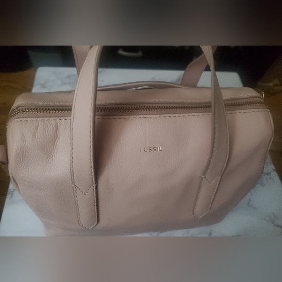 Fossil Sydney Satchel Pink Leather - Picture 7 of 12